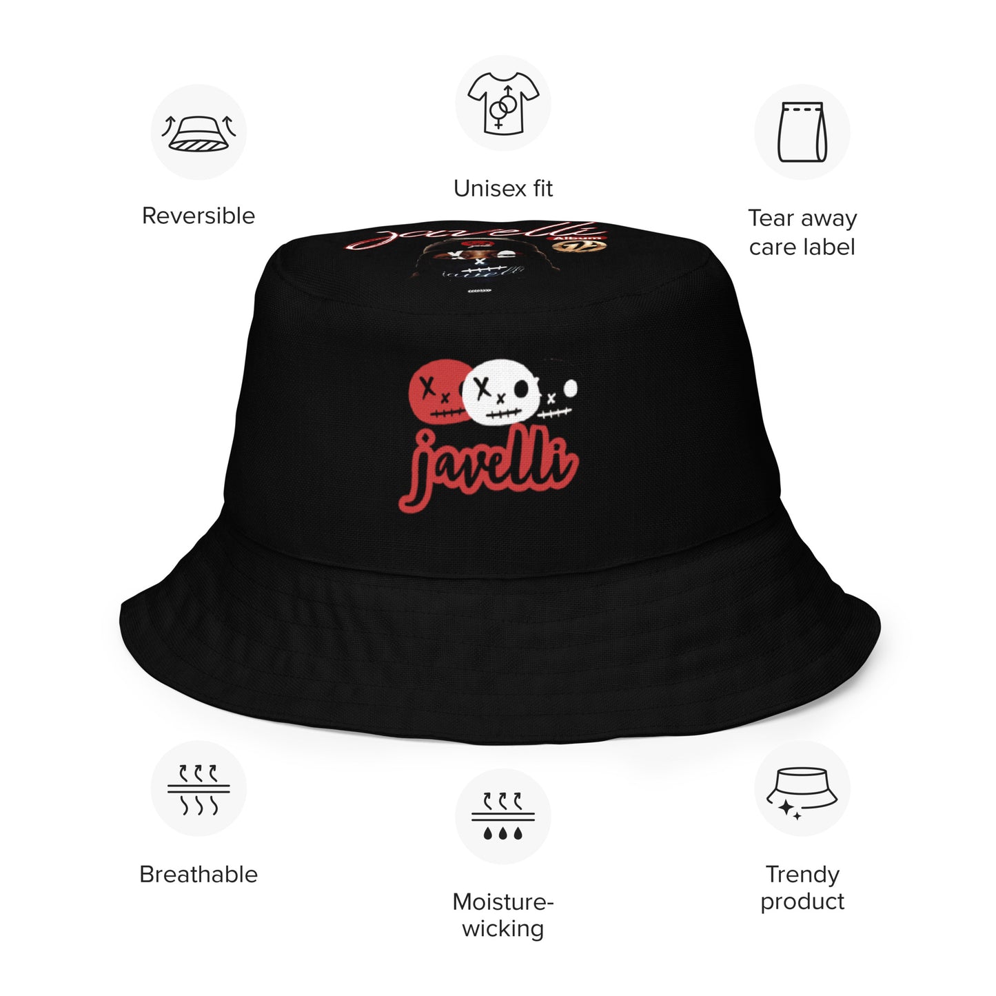 Javelli Reversible bucket hat