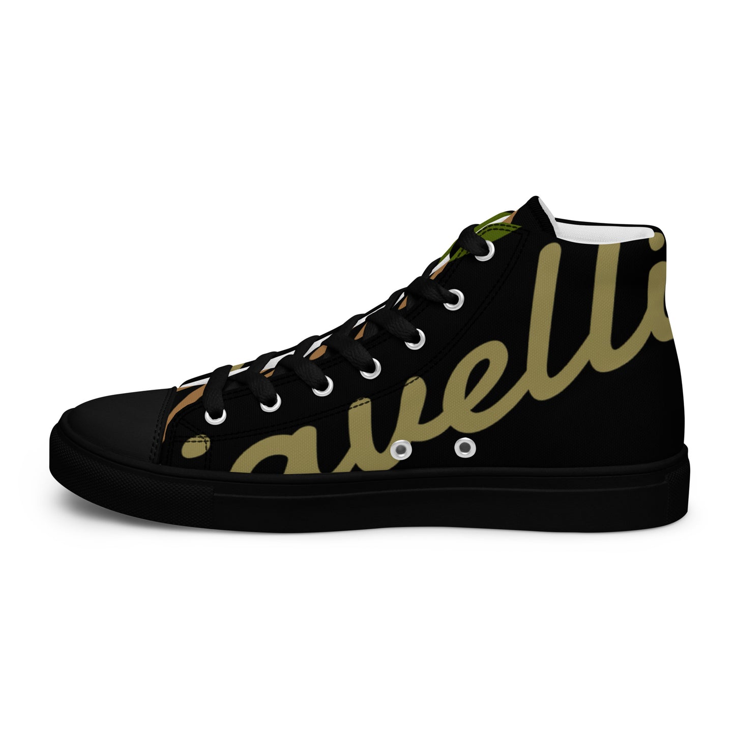 Men’s high top canvas shoes