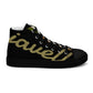 Men’s high top canvas shoes