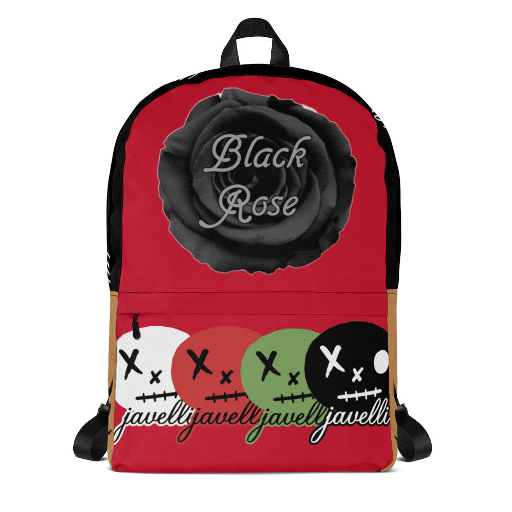 Javelli Black Rose Backpack